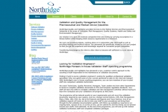 A website I created for Northridge Quality & Validation