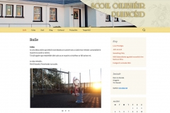 A website I created for Scoil Rann na Feirsde